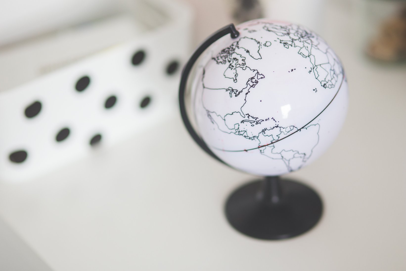 Black and White Globe